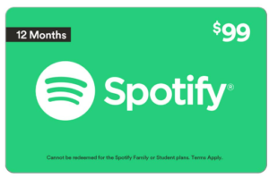 Spotify cadeaukaart