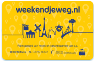 Weekendjeweg cadeaukaart, cadeau 50 jaar vrouw 