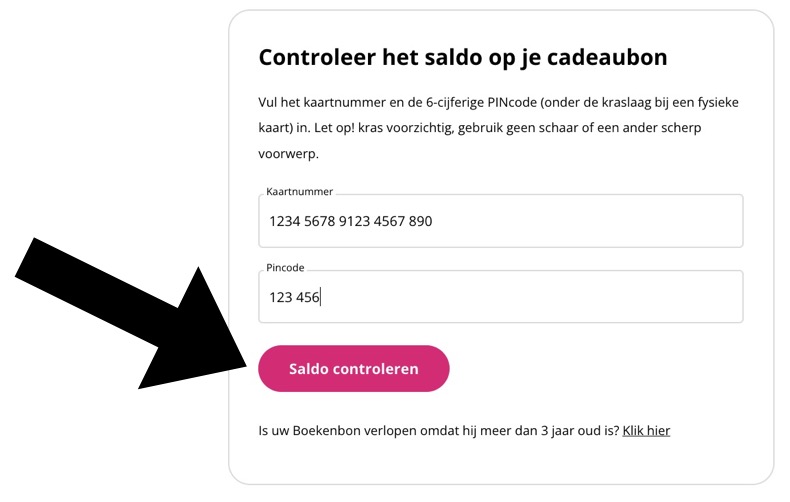 saldo boekenbon