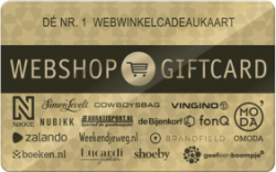 Webshopgiftcard besteden Webshopgiftcard besteden